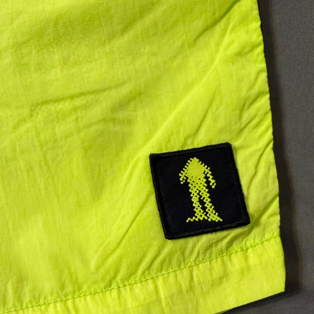 Seoul Projects Neon Green Men's swim trunks - Picture 3 of 9
